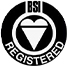 BSI Registered badge